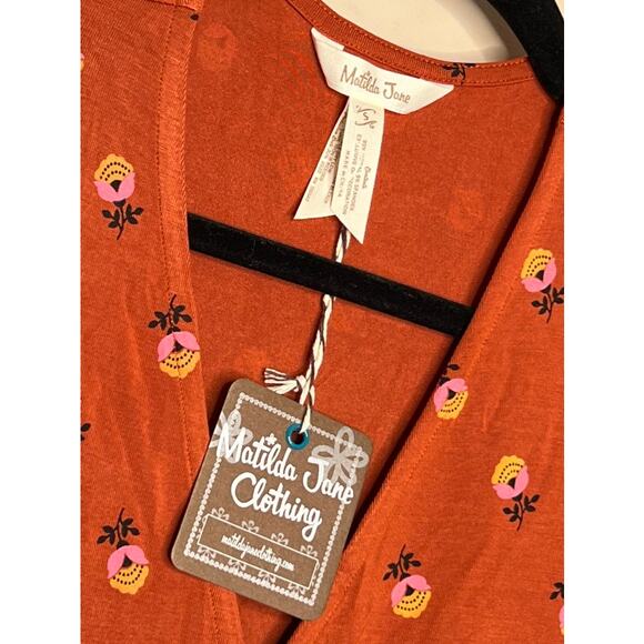 NWT Matilda Jane Wonderment Isn’t It Lovely Wrap Dress New Size SMALL - Picture 9 of 11